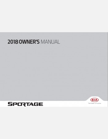 kia sportage 2018 owners manual